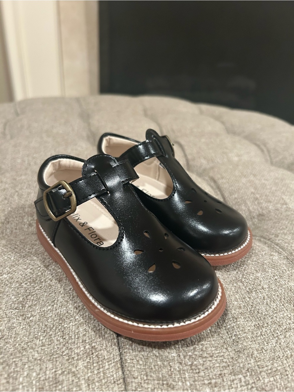Felix & Flora toddler Mary Jane dress party ballet holiday shoes